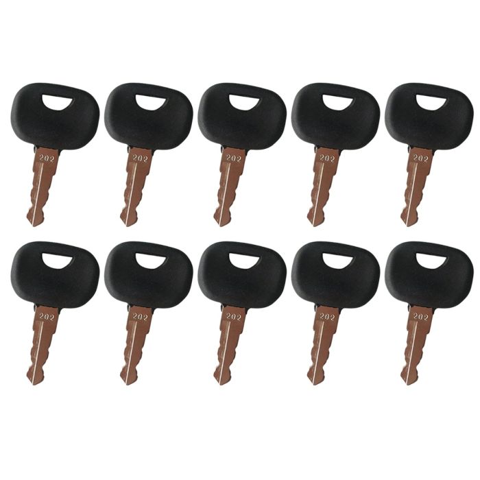 Ignition Keys 202 10Pcs for John Deere for Volvo main product photo