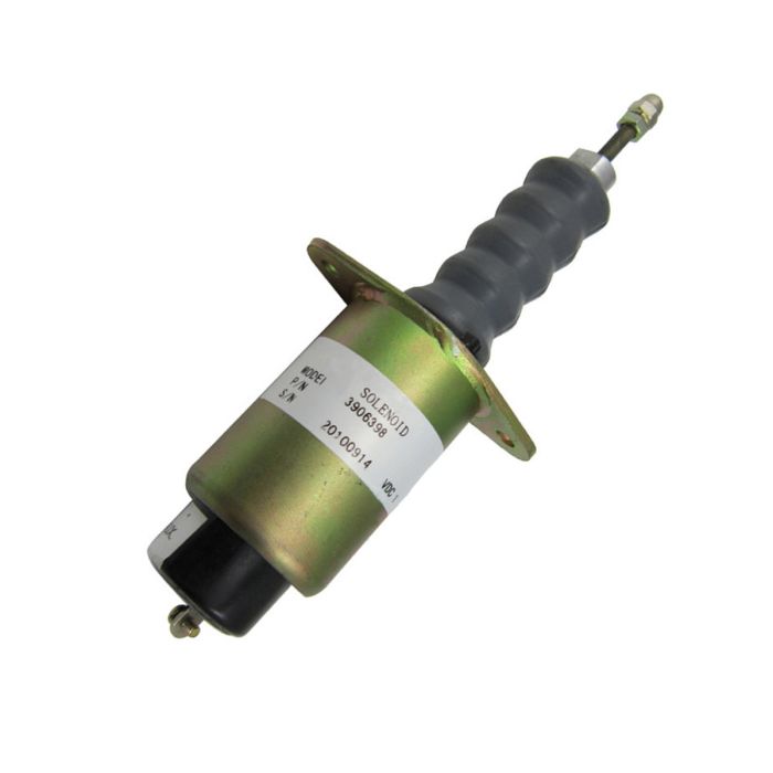 12V Fuel Shut Off Stop Solenoid 3906398 For Cummins main product photo