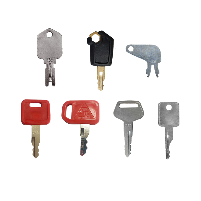 Ignition Key 166 7PCS For Case For Caterpillar For John Deere For Terex For Bobcat For JLG main product photo
