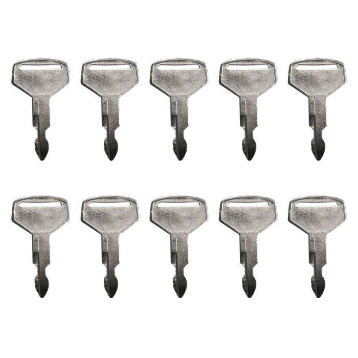 Ignition Key 10Pcs 211070170 For Case For Kawasaki For Kobelco For New Holland main product photo