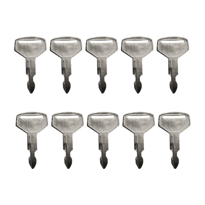 10 PCS Ignition Keys K250 For Kobelco For Case For Kawasaki For New Holland main product photo