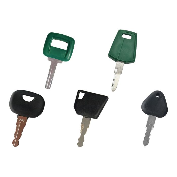 5Pcs Heavy Equipment Ignition Keys 70145501 for Volvo main product photo
