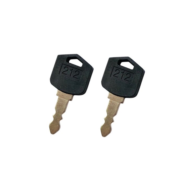 2 Pcs Ignition Keys 212 for Doosan main product photo