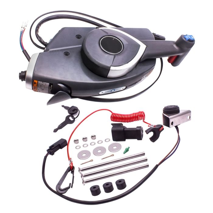 3 Pin Connector 5006180 Boat Motor Side Mount Remote Control Box for Johnson main product photo