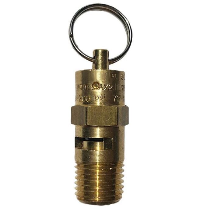31385693 Safety Valve for Ingersoll Rand Air Compressor main product photo