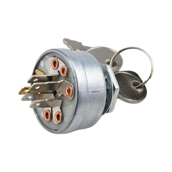 Starter Ignition Switch with 2 Keys AM103286 For John Deere main product photo