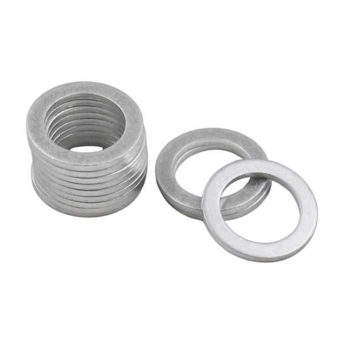 12pcs 18mm Transmission Fluid And Rear Differential Oil Drain Plug Washer Seal Gasket 90471-PX4-000 For Honda main product photo