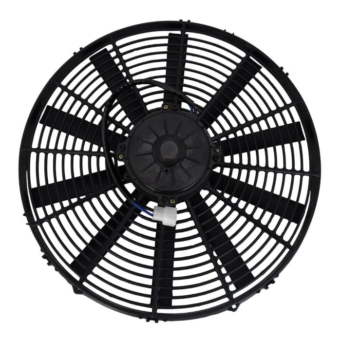 Puller Fan 12V 16" 1918 CFM VA18-AP70/LL-86A Straight Blade 30102120 For Racing Motorcycles main product photo