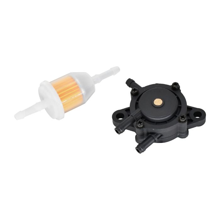 Fuel Pump with Filter Compatible with B&S 808656 808492 Compatible with Kohler 24 393 04-S 24 393 16-S Compatible with Kawasaki 49040-7001 Compatible with Honda 16700-Z0J-003 16700-ZL8-013 Engine main product photo