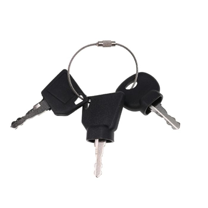 3PCS Heavy Equipment Ignition Key Set For Hamm main product photo