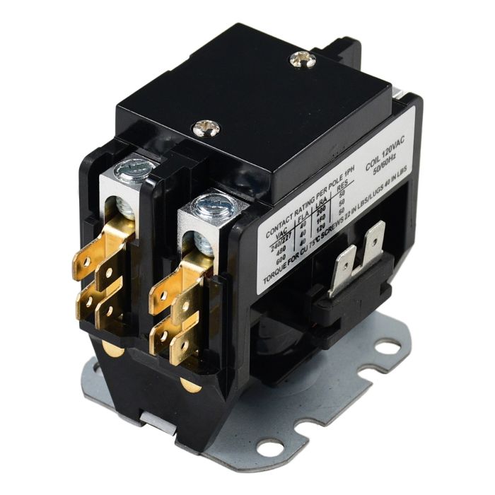Air Conditioner Contactor C240B 2 Pole 40 Amp Coil 120V AC for Siemens main product photo