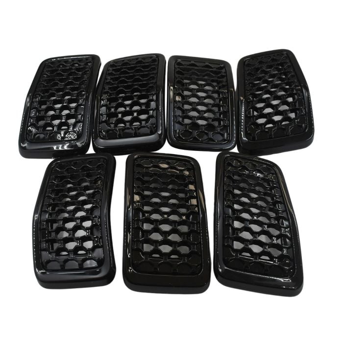 7Pcs Honeycomb Front Grill 6FM74SZ0AB For Jeep main product photo