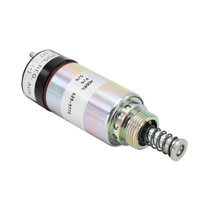 12V DC Fuel Shutoff Solenoid 1255771 for Caterpillar main product photo