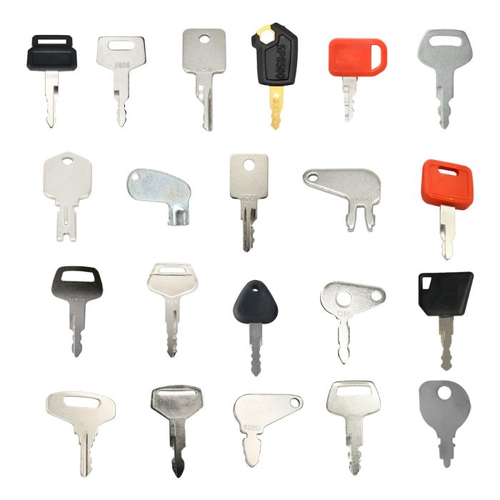 21Pcs Ignition Key For Volvo main product photo