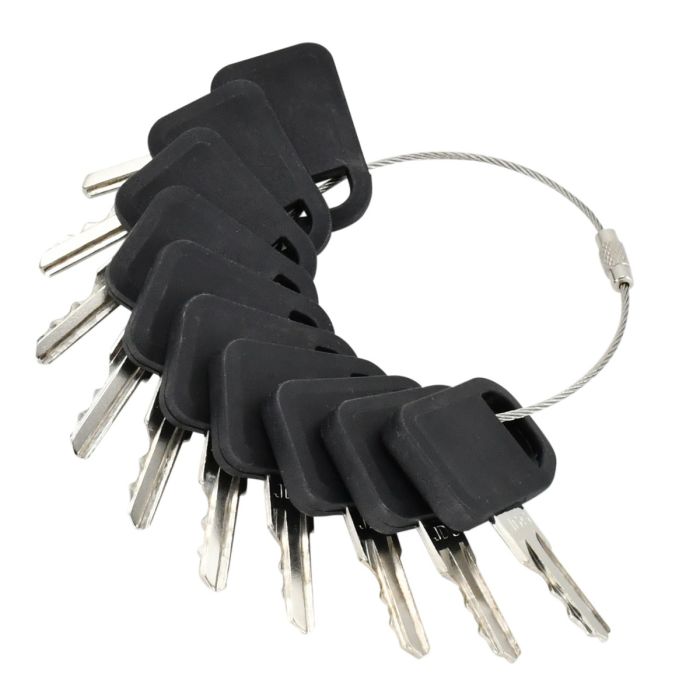 10Pcs Ignition Key TCA24616 For John Deere main product photo