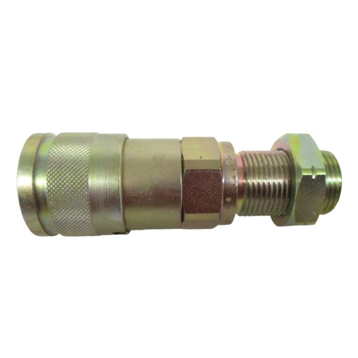 Flat Face Hydraulic Coupler KV11305 For John Deere main product photo