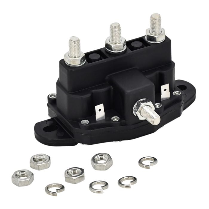 Reversing Winch Solenoid Relay 12 Volt 6 Terminals 214-1211A11 For Trombetta Cole Hersee J & N main product photo