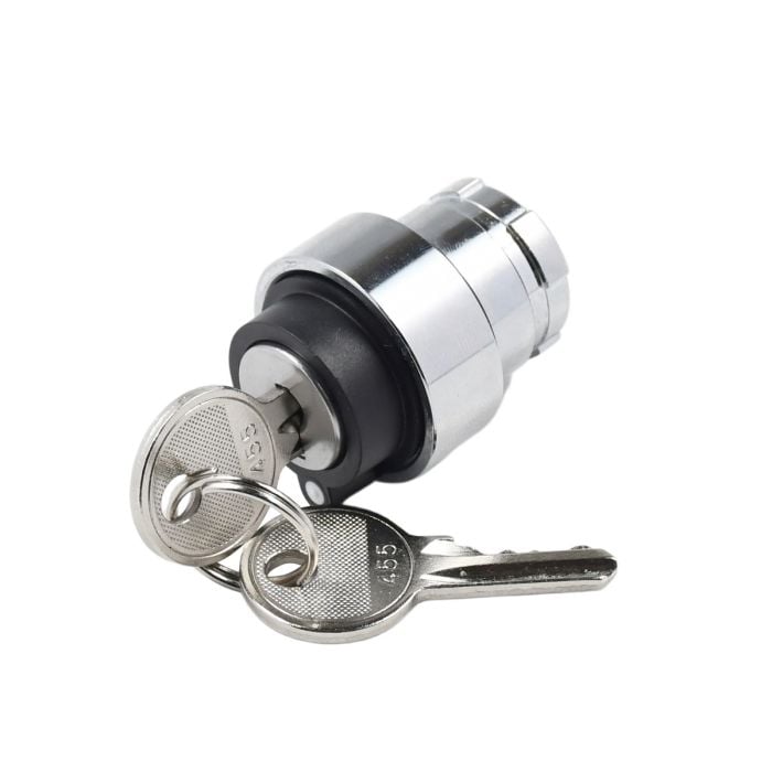 Selector Switch with 2 Keys ZB2BG3 ZB2-BG3 for Telemecanique main product photo