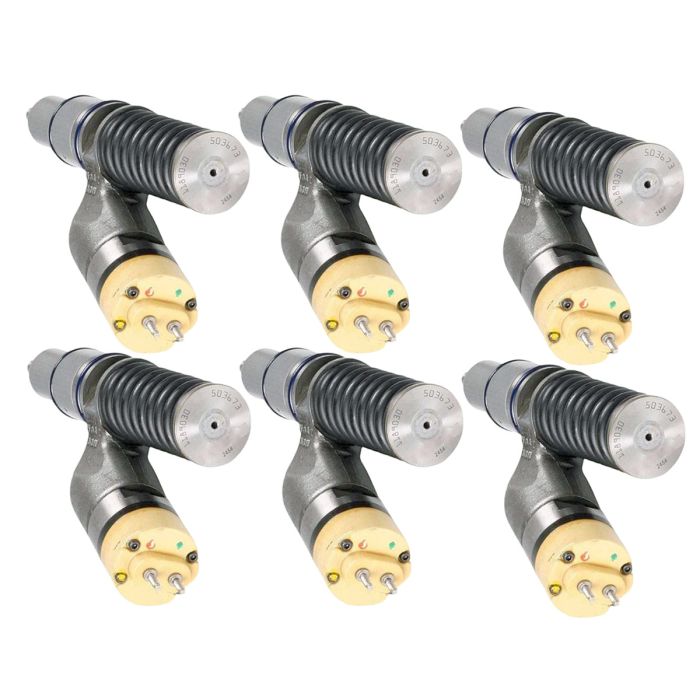 6 Pcs Fuel Injector 253-0614 2530614 for Caterpillar main product photo