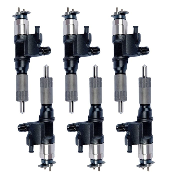 6pcs Fuel Injector 23670-E0540 For Hino main product photo