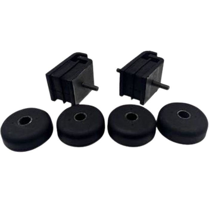 1 Set 6 Units Engine Mounting Rubber Cushion Feet Bumper For Hitachi EX200-5 main product photo