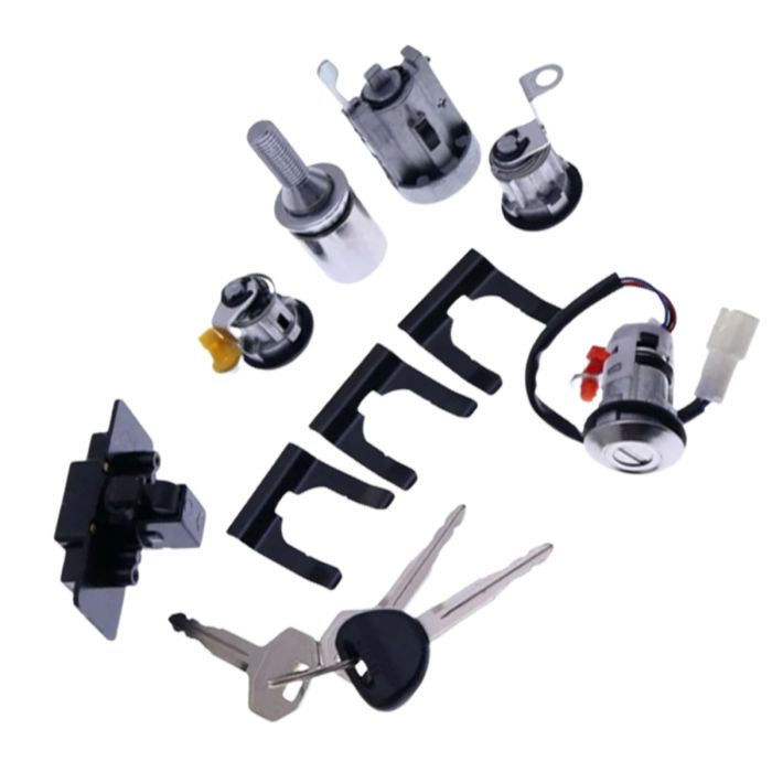 Full Lock Cylinder Key Set MR259744 For Mitsubishi main product photo