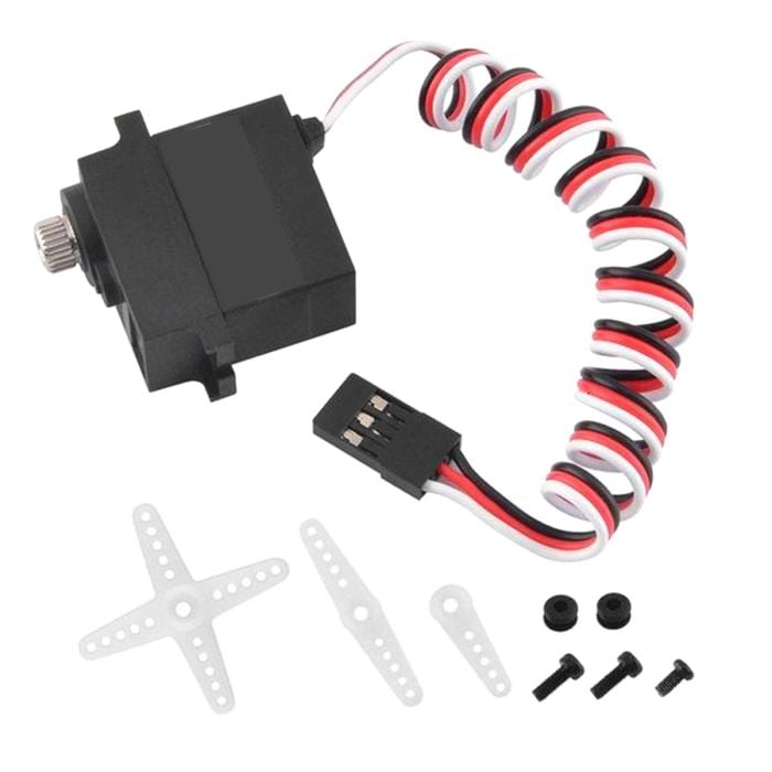 JX Coreless Waterproof Metal Gear Digital Mini Servo 3.6Kg PDI-1151MG For RC Model Vehicle main product photo