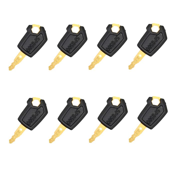 8 PCS Ignition Keys 5P8500 For Caterpillar CAT main product photo