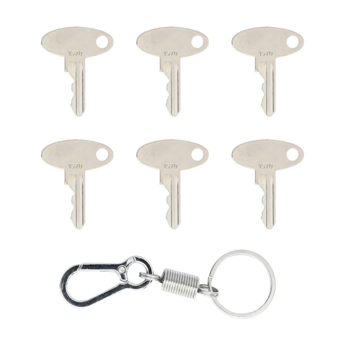 6Pcs Ignition Key 9849079 For Ford main product photo