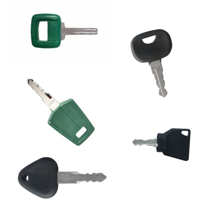 5PCS Ignition Key Laser Cut For Volvo main product photo