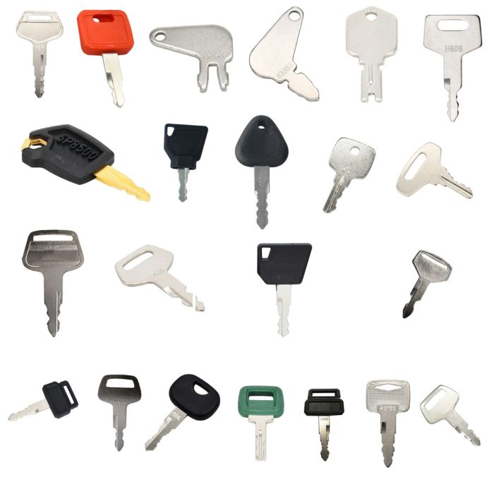 21PCS Ignition Keys For John Deere main product photo