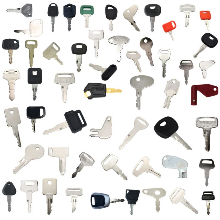 56Pcs Ignition Key Set For Bobcat main product photo