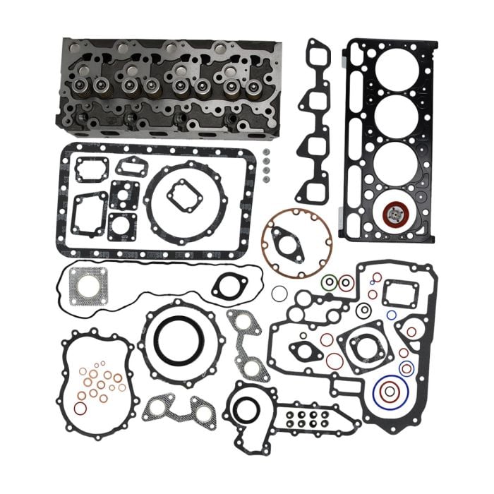 Complete Cylinder Head with Full Gasket Kit 16429-0304 For Kubota main product photo