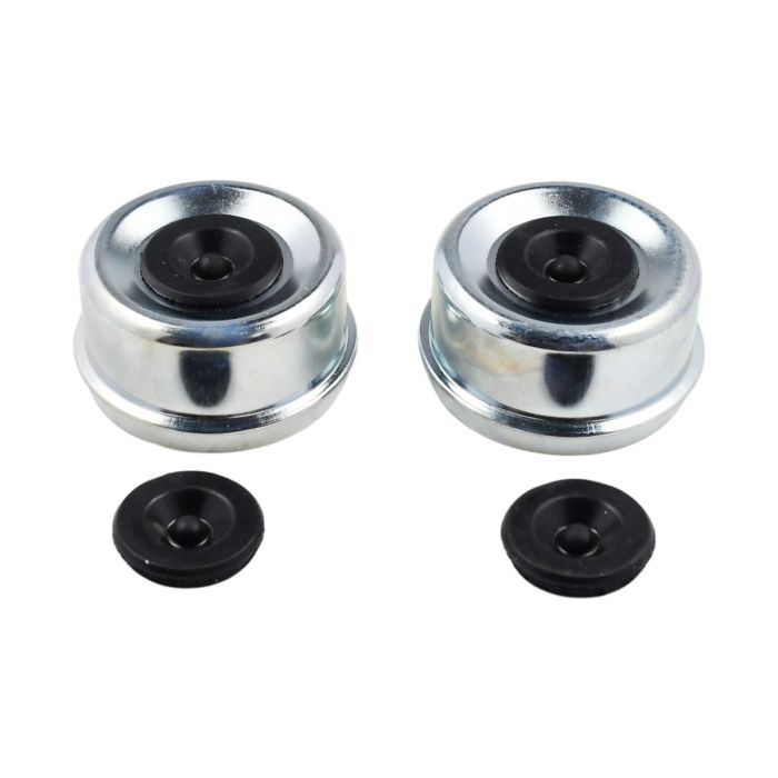 2PCS 2.72" Trailer Axle Wheel Hub and Bearing Dust Cap 7000-8000 For E-Z main product photo