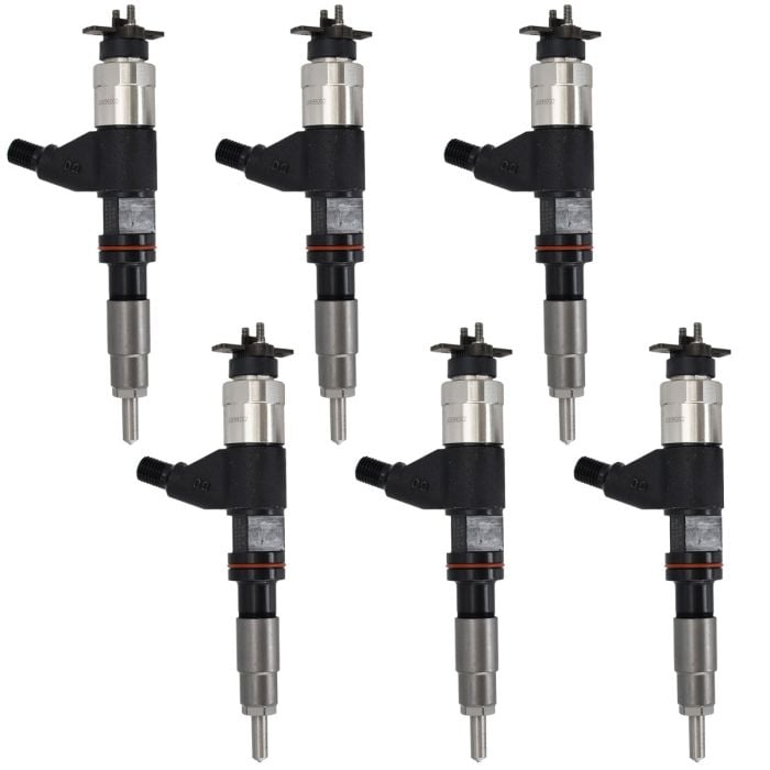 6pcs Common Rail Injector 095000-6310 for John Deere main product photo