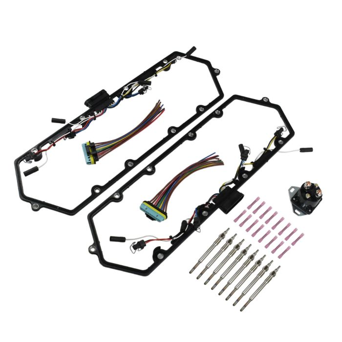 Valve Cover Gasket with Injector and Glow Plug Harness F81Z-6584-AA For Ford main product photo