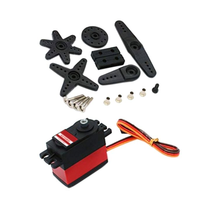 High Torque Standard Metal Gear Ball Bearing Digital Servo PDI-6215MG For RC Car main product photo