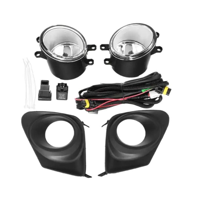 Front Bumper Fog Light Lamp with Bulb Switch Kit for 11-13 Toyota main product photo