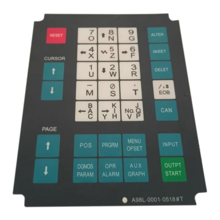 Keysheet Membrane Keypad A98L-0001-0518# For Fanuc main product photo