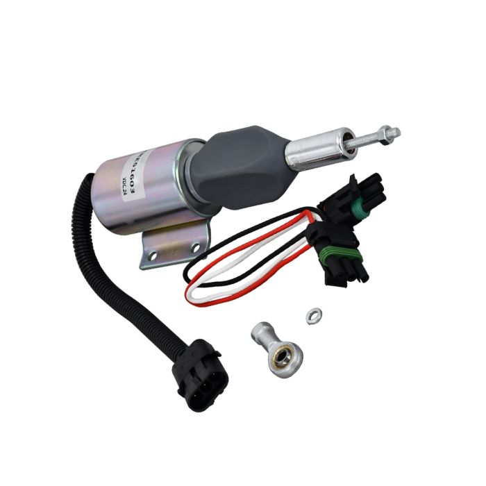 24V Fuel Shutoff Solenoid RE502474 for John Deere main product photo