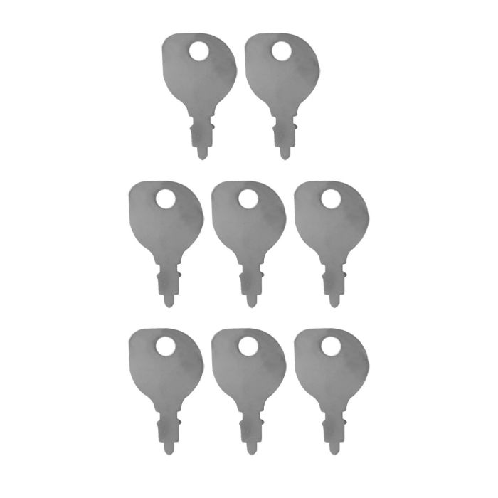 8 Pcs Ignition Keys A24509 For Case main product photo