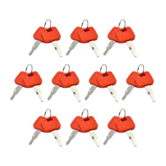 20 Pcs Red Ignition Keys H800 AT194969 For John Deere main product photo