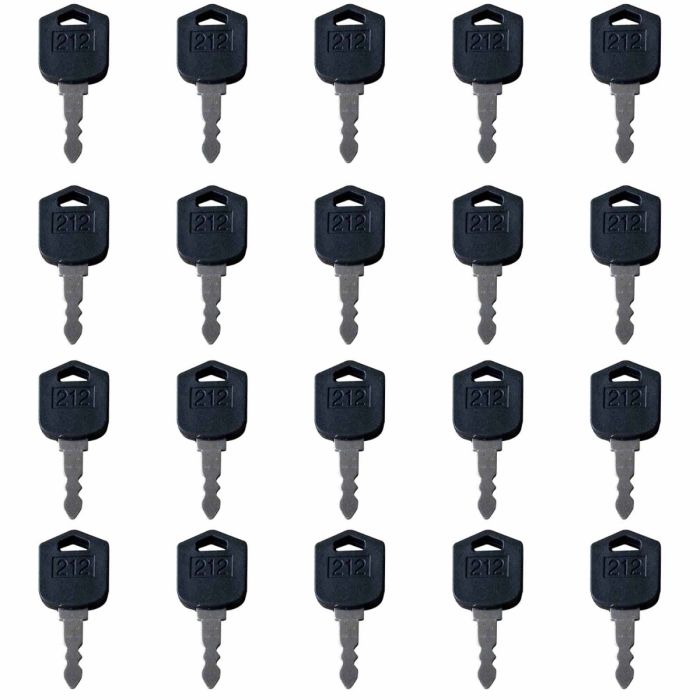 20 PCS Ignition Keys 212 For Doosan main product photo