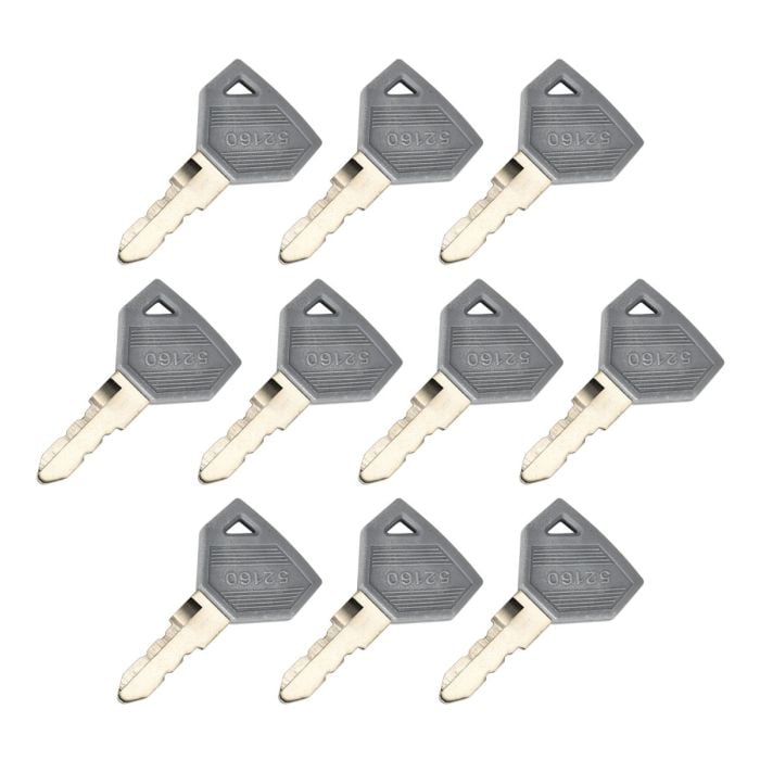 10Pcs Ignition Key 198360-52160 For Yanmar main product photo