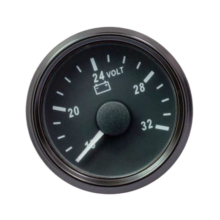 24V 16-32V 52mm 2" Voltmeter Voltage Gauge with Backlight main product photo
