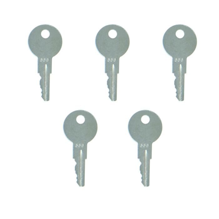 5PCS Ignition Keys 642628 For New Holland main product photo
