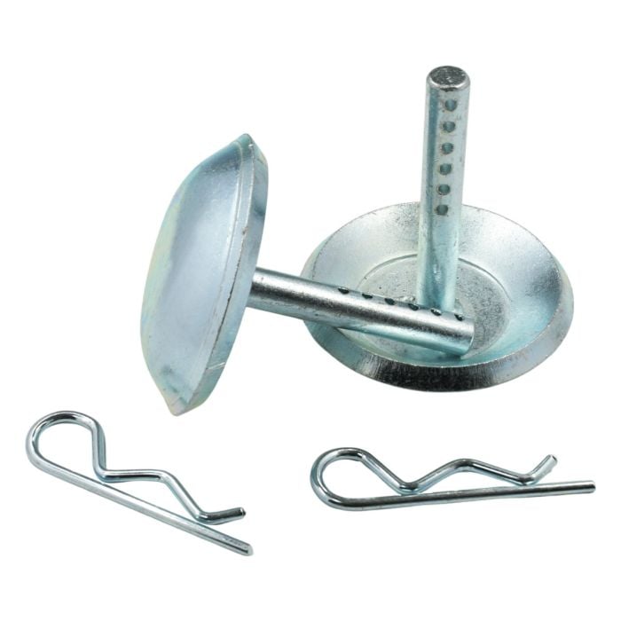2 Pack Snow Plow Hardened Steel Non Slip Base 2205071 2208864 For Polaris main product photo