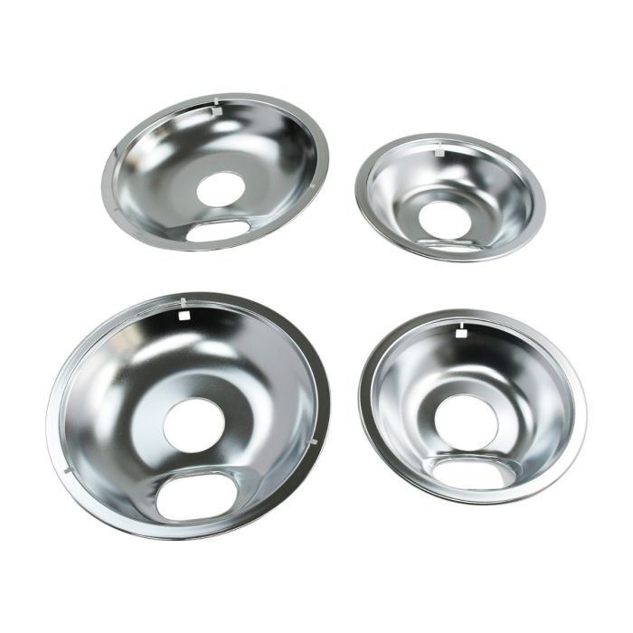 4 Pcs Burner Drip Pan Bowls Set 5304430149 main product photo