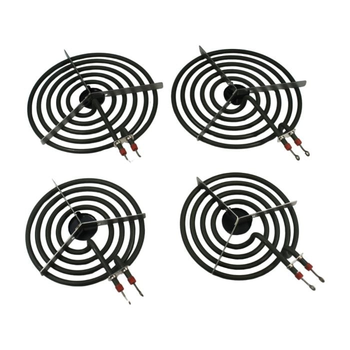4 Pcs Electric Range Burner Element Set MP22YA MP15YA WPY04100165 main product photo