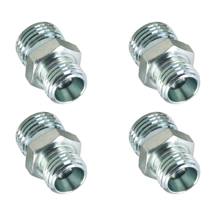 4 Pcs Carbon Steel Fittings Adapters 115757 main product photo